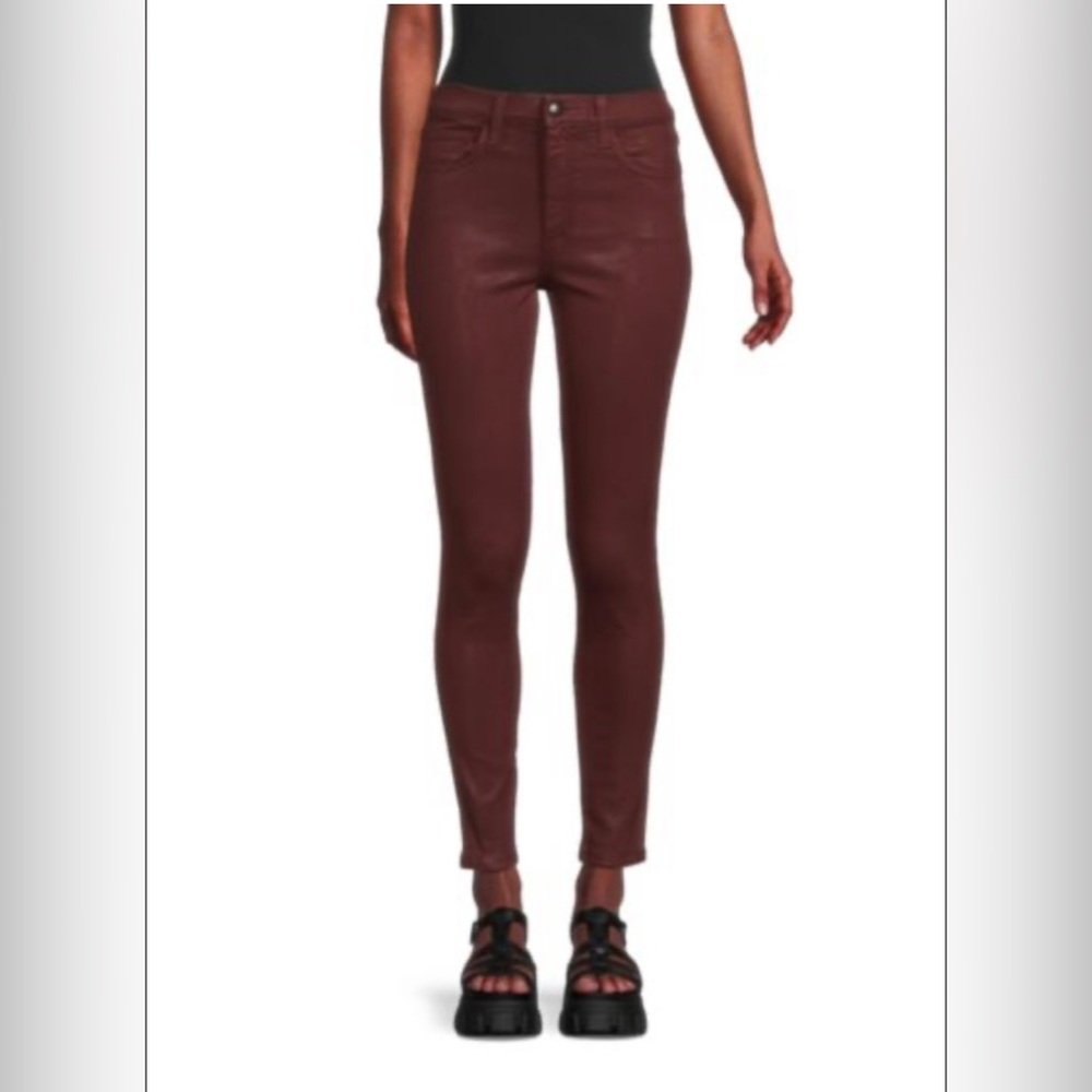 The Charlie high rise skinny ankle coated jeans Joes size 28
